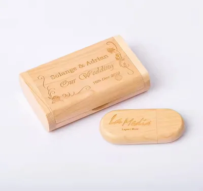 USB flash drive Woodbox, USB 2.0, 16 GB