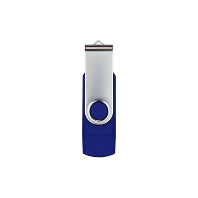 USB flash drive Swivel, USB 3.0, 16 GB, Type-C OTG, blue
