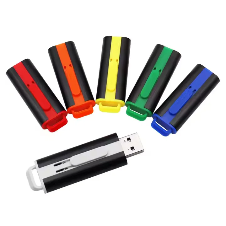 Office 1 USB флаш памет Slide 3, USB 2.0, 32 GB, червена