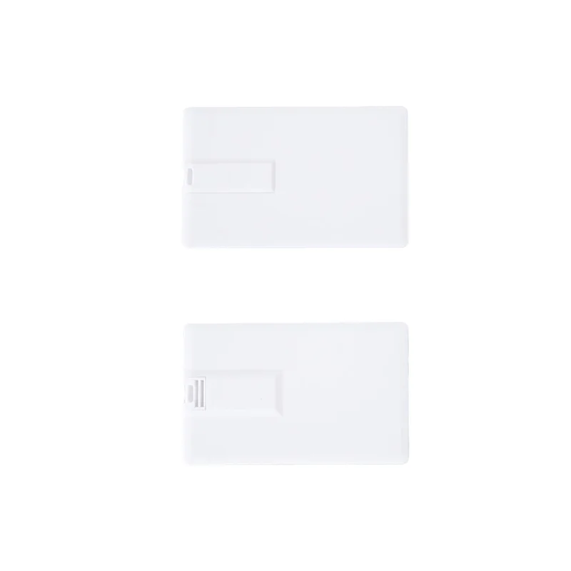 Office 1 USB флаш памет Credit Card, USB 2.0, 32 GB, без лого, бяла
