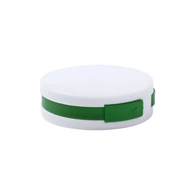 Niyel USB Hub, 4 ports, USB 2.0, white with green cable