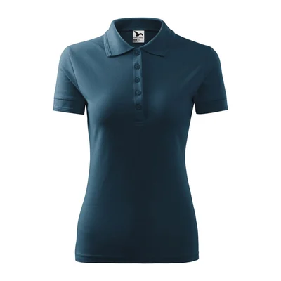 Malfini Women’s T-shirt Pique Polo 210, size M, navy blue