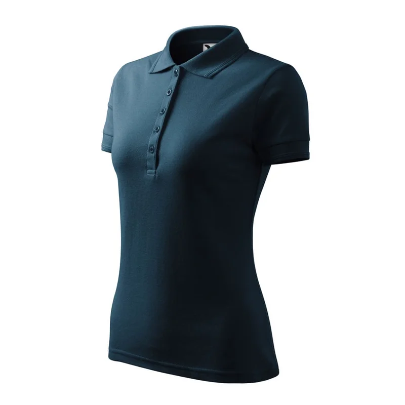 Malfini Women’s T-shirt Pique Polo 210, size M, navy blue