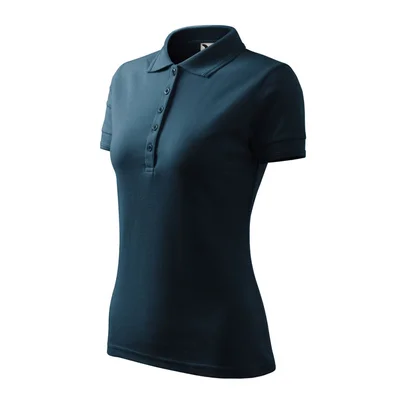 Malfini Women’s T-shirt Pique Polo 210, size M, navy blue