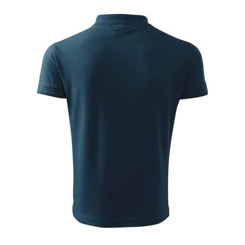 Malfini Men’s polo Pique 203, size M, navy blue