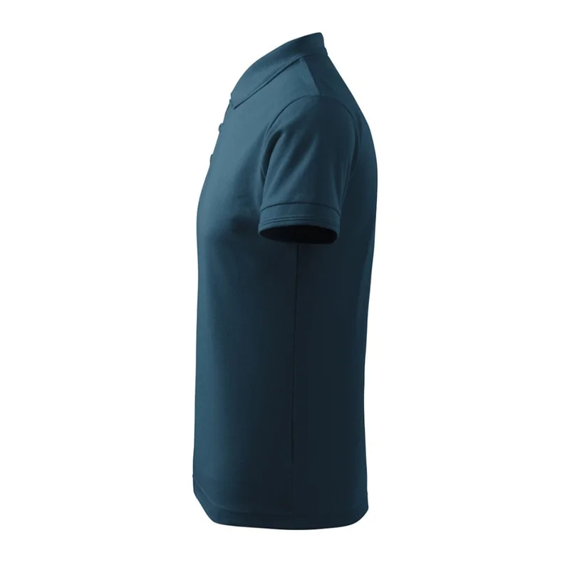 Malfini Men’s polo Pique 203, size M, navy blue