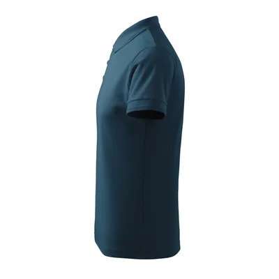 Malfini Men’s polo Pique 203, size M, navy blue