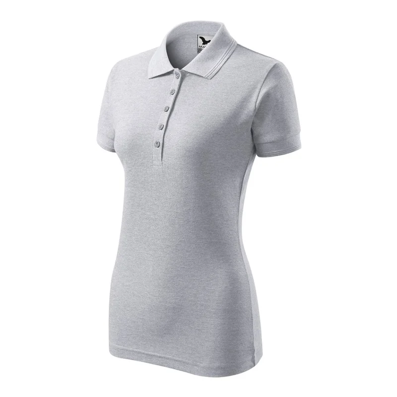 Malfini Women’s T-shirt Polo 210, size L, grey