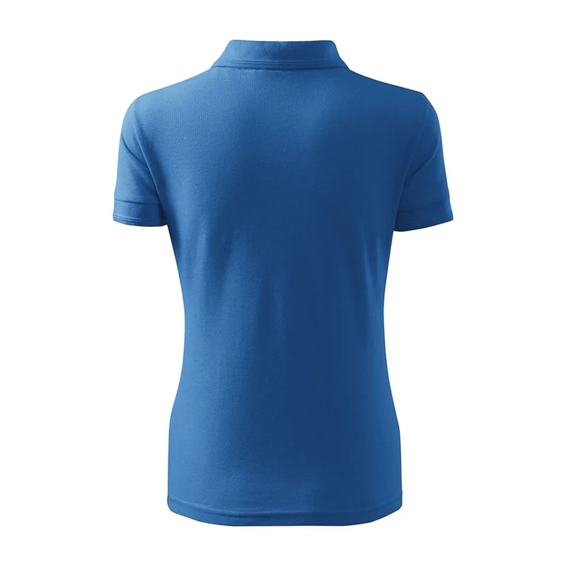 Malfini Women’s T-shirt Polo 210, size M, blue