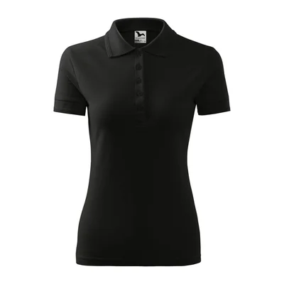 Malfini Women’s T-shirt Polo 210, size XXXL, black