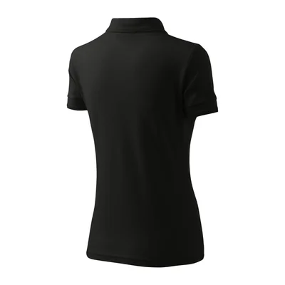 Malfini Women’s T-shirt Polo 210, size XXXL, black