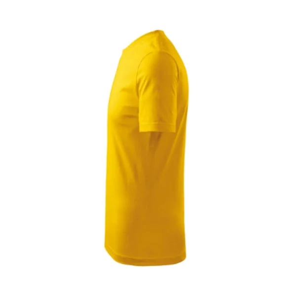 MALFINI BASIC 138 CHILDREN'S T-SHIRT 146CM 10D YELLOW