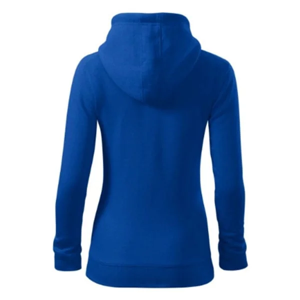 Malfini Women’s sweatshirt Zipper 411, size XS, blue