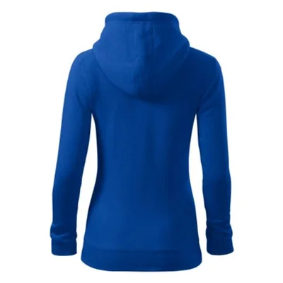 Malfini Women’s sweatshirt Zipper 411, size XS, blue