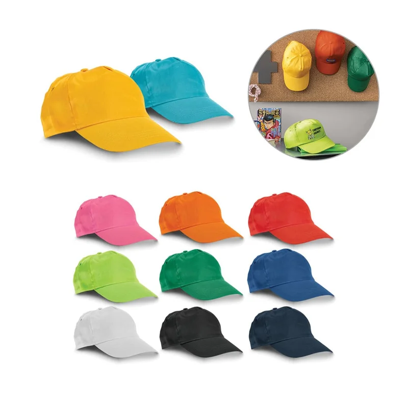 Hi!dea Cap Campbel, 5-panel, polyester, red