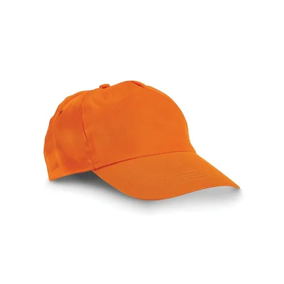 Hi!dea Cap Campbel, 5-panel, polyester, orange
