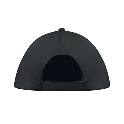 Бейзболна шапка, 5-панелна, детска, памук, 180 g/m2, черна