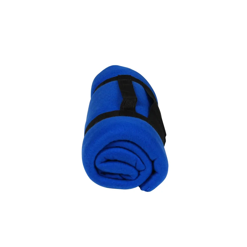 Arctica Blanket, fleece, with case, blue, with colour print, 20 pcs