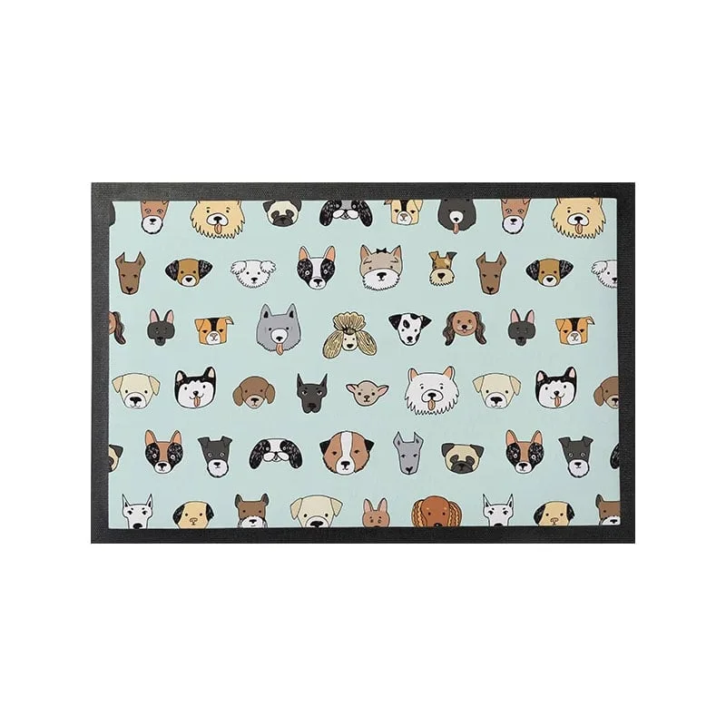 BESTSUB Door Mat with Rubber Back, 60 x 40 cm