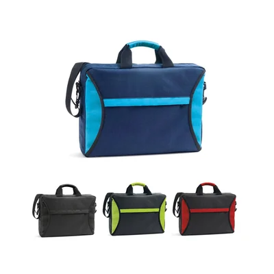 Hi!dea Document bag Seoul, 40 x 30 x 10 cm, polyester, light green