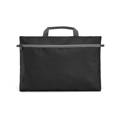 Hi!dea Document bag Milo, 39 x 30 x 4 cm, polyester, black