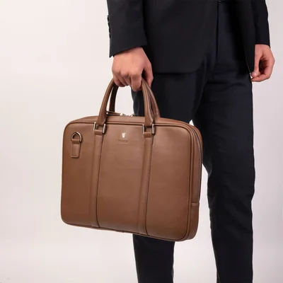 Festina Laptop bag Classicals, caramel