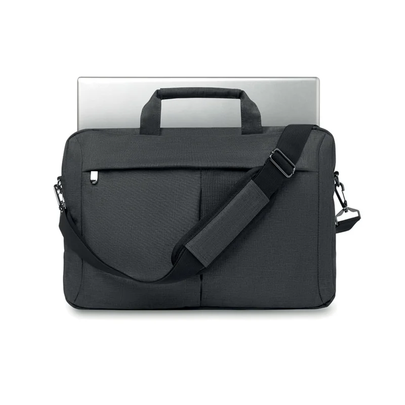 More Than Gifts Laptop Bag Stockholm, polyester, 40 x 7 x 28 cm, gray