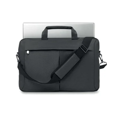More Than Gifts Laptop Bag Stockholm, polyester, 40 x 7 x 28 cm, gray