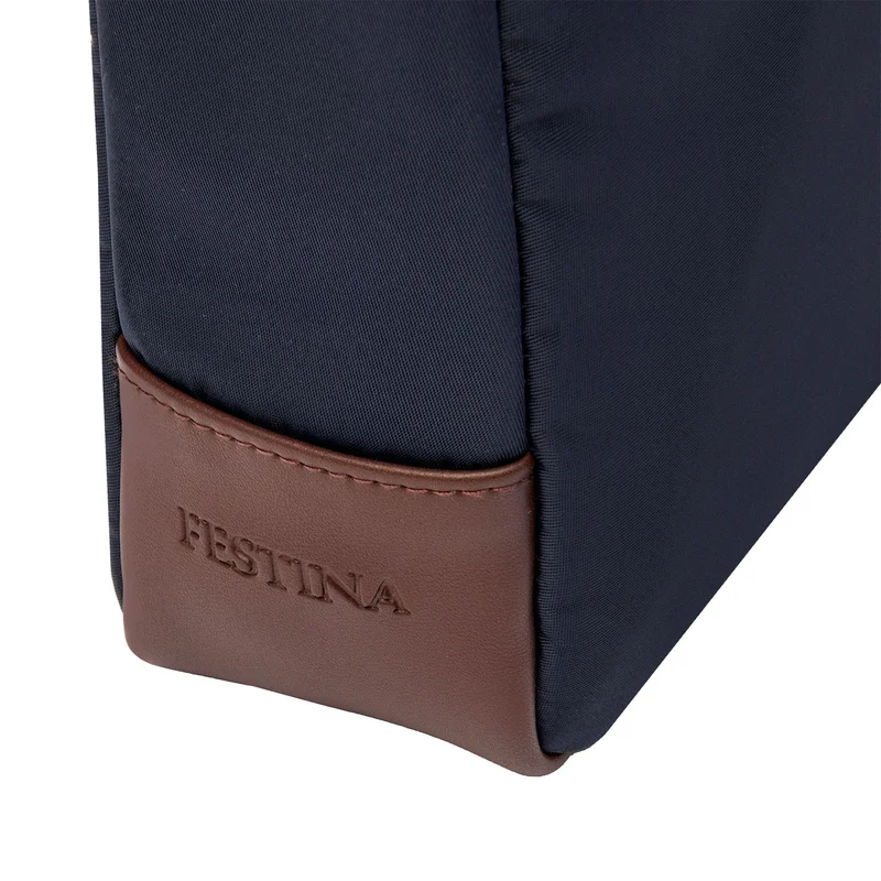 Festina Shoulder bag Button, men’s, blue-brown