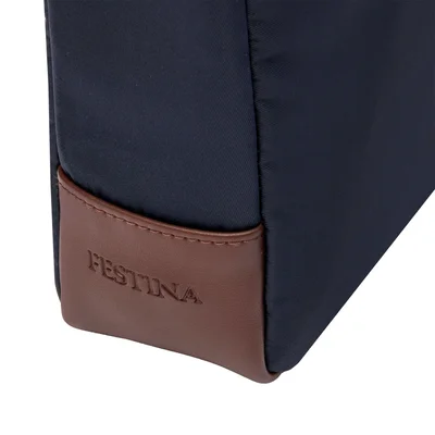 Festina Shoulder bag Button, men’s, blue-brown