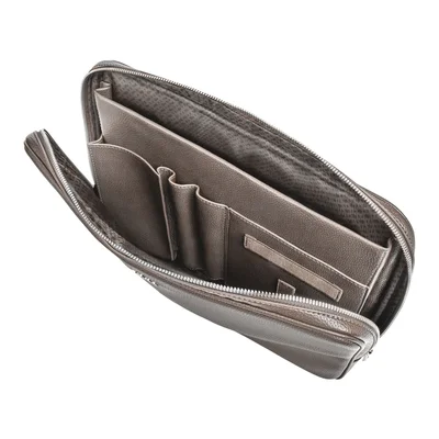 Hugo Boss Laptop bag Classic Grained, brown