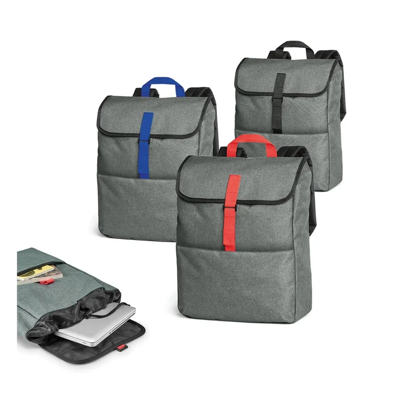 Laptop backpack Viena, 15.6'', polyester, black