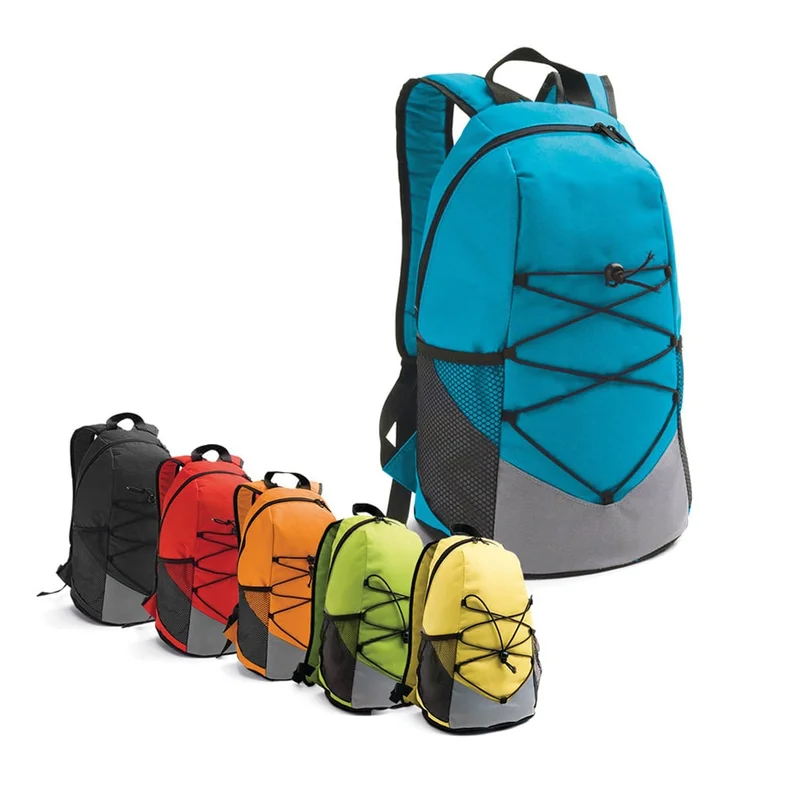 Hi!dea Backpack Turim, 25 x 42 x 18 cm, polyester, red