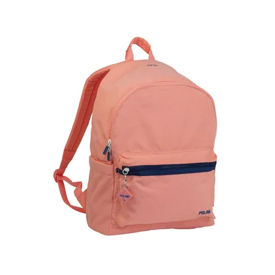 Milan Backpack 1918, with 2 zippers, 22 L, pink