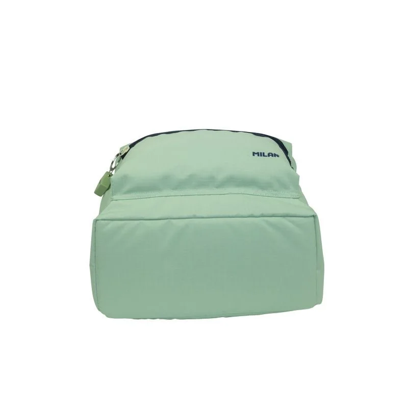 Milan Backpack 1918, with 2 zippers, 22 L, green