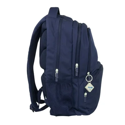 Milan Backpack 1918, with 4 zippers, 25 L, dark blue