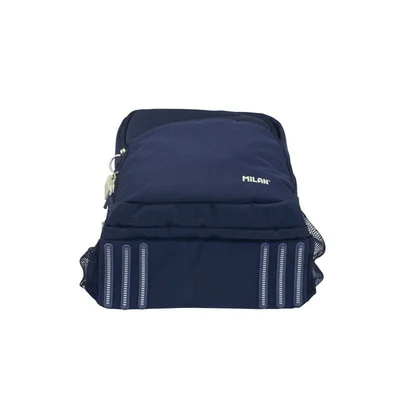 Milan Backpack 1918, with 4 zippers, 25 L, dark blue