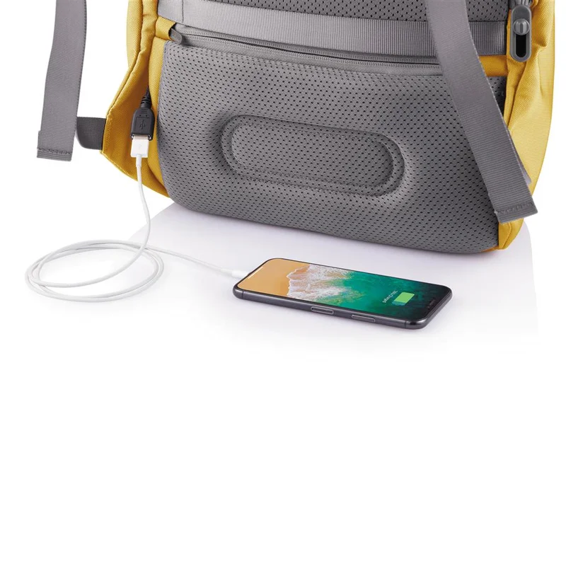 XD Laptop backpack Bobby Soft, 15.6'', yellow