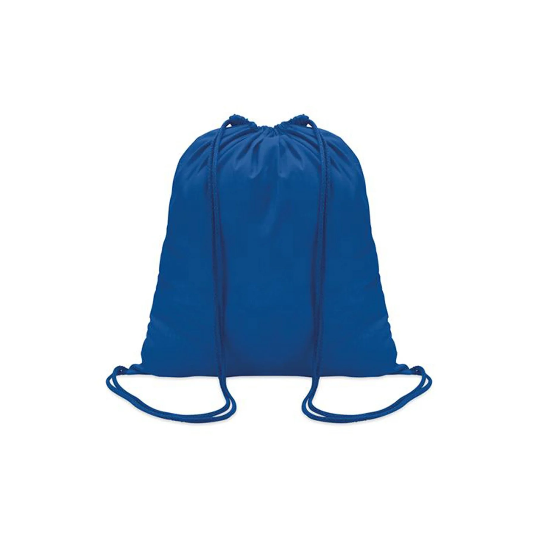 More Than Gifts Sports bag Colored, drawstring, cotton, blue