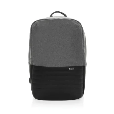 Swiss Peak Laptop backpack Anti-Theft, with RFID protection, 15.6'', grey-black