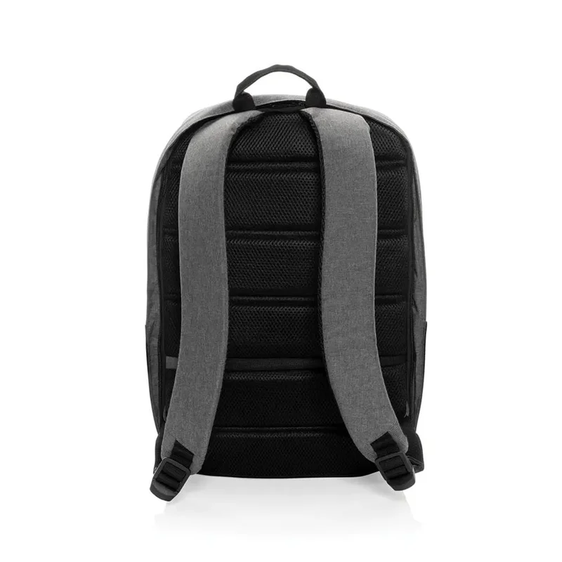Swiss Peak Laptop backpack Anti-Theft, with RFID protection, 15.6'', grey-black