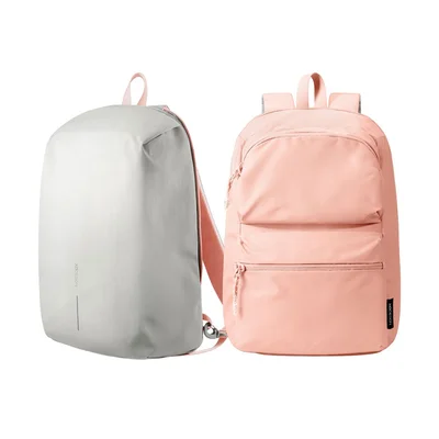 XD Backpack Design Switch, reversible, 16'', 22 L, grey and pink