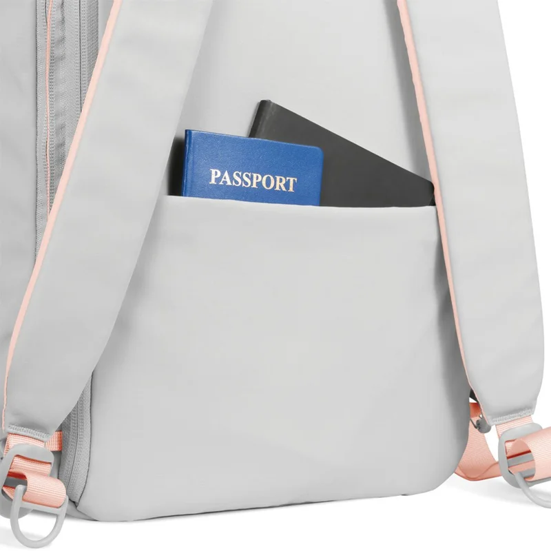 XD Backpack Design Switch, reversible, 16'', 22 L, grey and pink