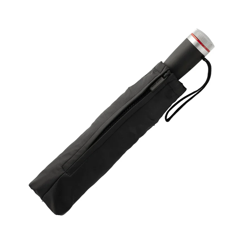Hugo Boss Umbrella Gear, folding, black-red