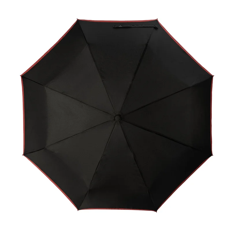 Hugo Boss Umbrella Gear, folding, black-red