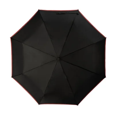 Hugo Boss Umbrella Gear, folding, black-red