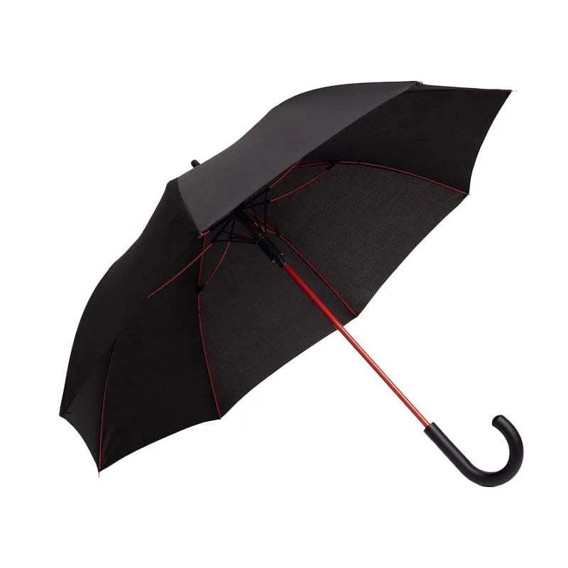 TOPS Umbrella Cancan, automatic, black-red
