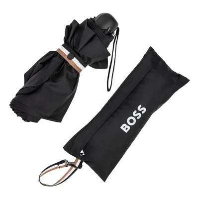 Hugo Boss Umbrella Iconic Mini, black
