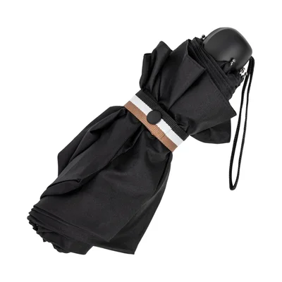 Hugo Boss Umbrella Iconic Mini, black
