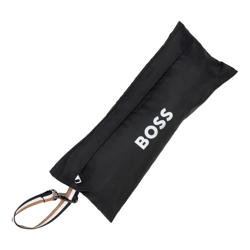 Hugo Boss Umbrella Iconic Mini, black